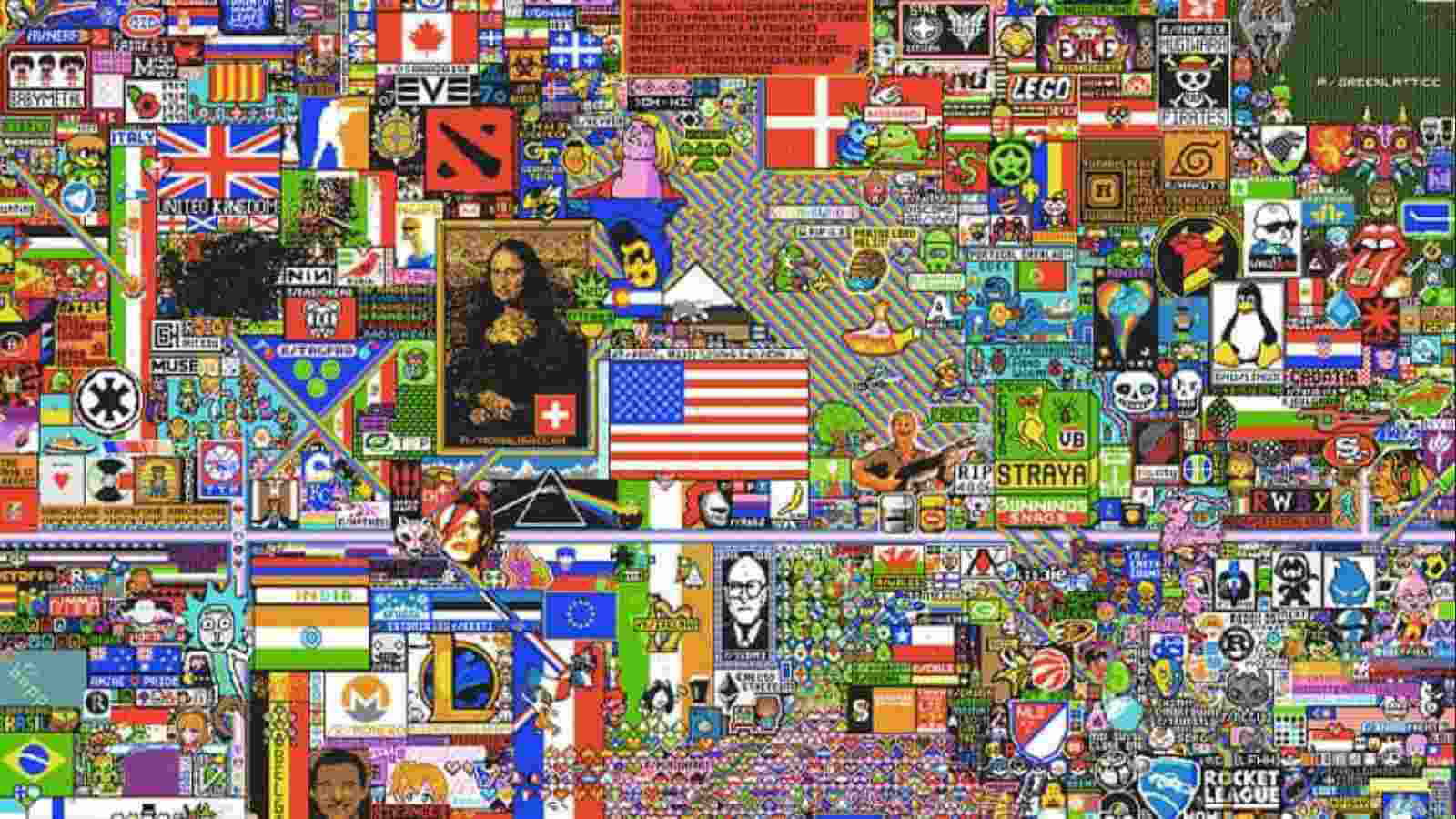 r/place Explained and xQc Getting Hate for r/place