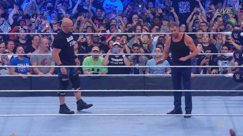 Stone Cold Steve Austin stuns Vince McMahon