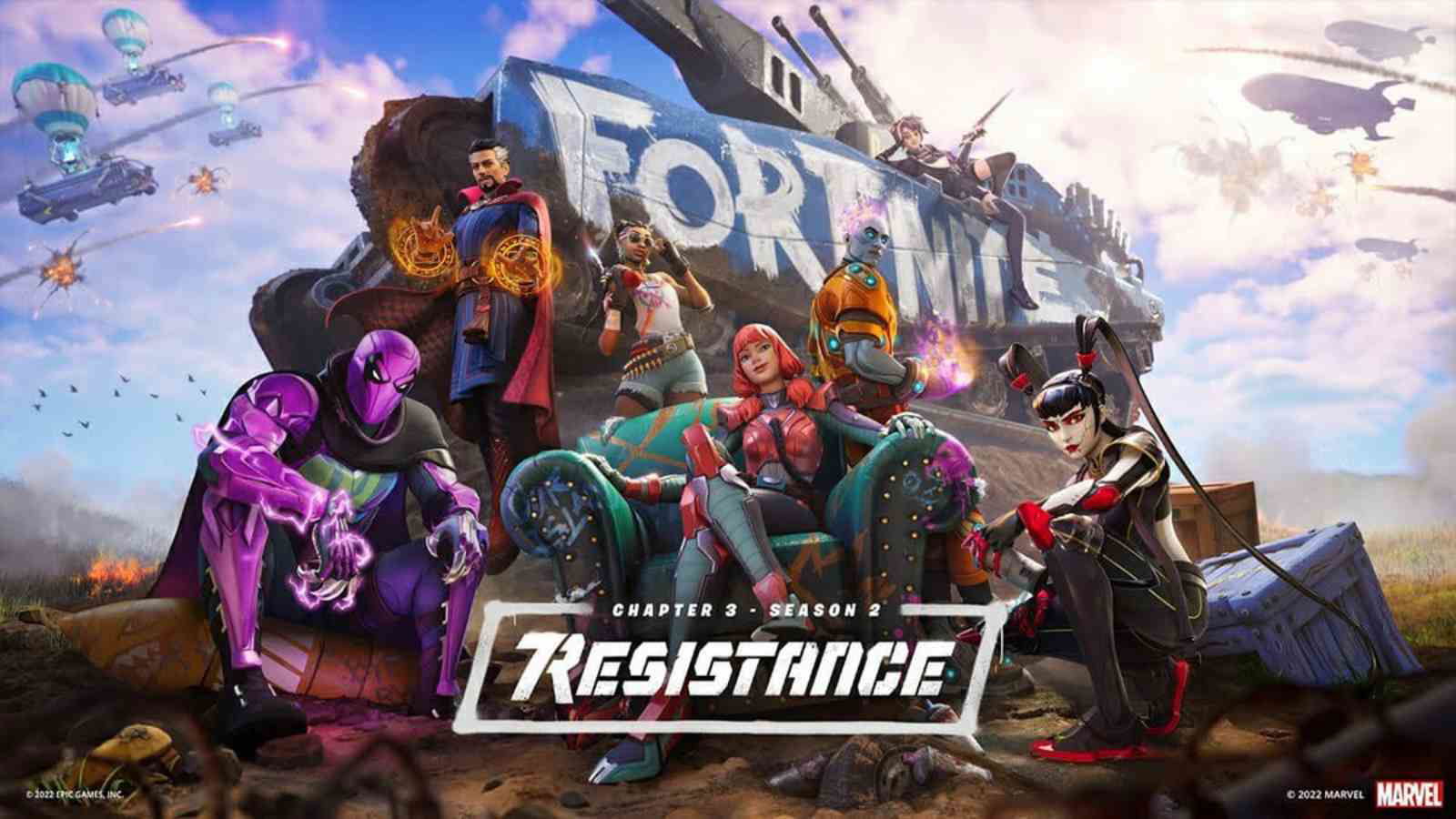 Fortnite Chapter 3 Season 2 battle pass items and bonus rewards