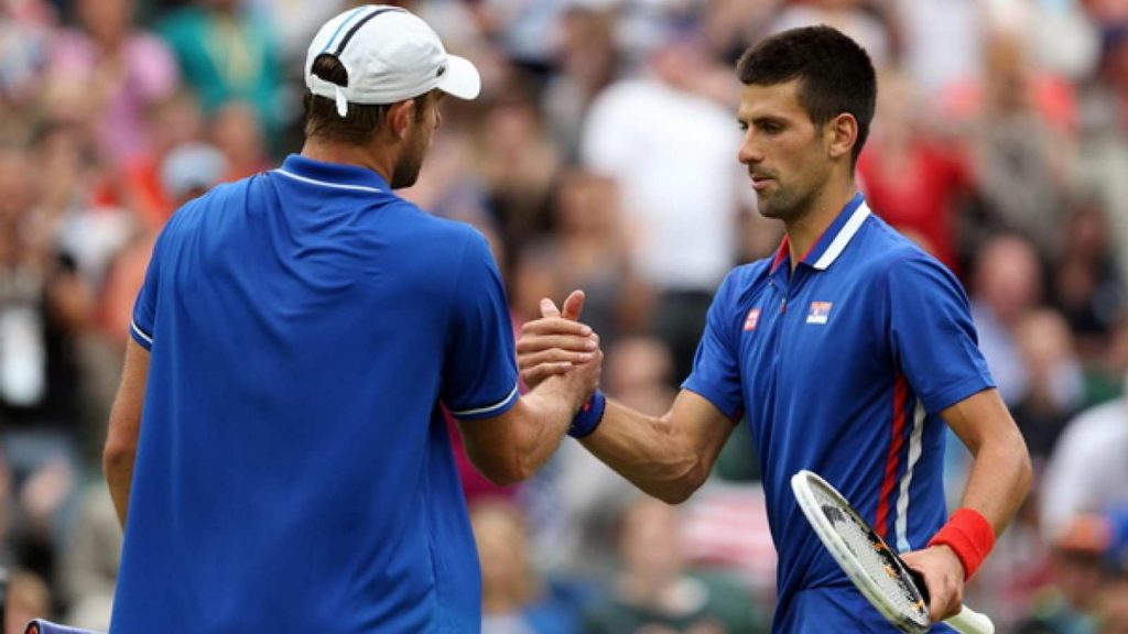 Andy Roddick and Novak Djokovic | Tennis News | FirstSportz