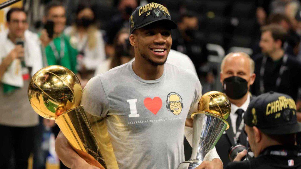 Glimpse of 2021 Finals Winner and MVP Giannis Antetokounmpo