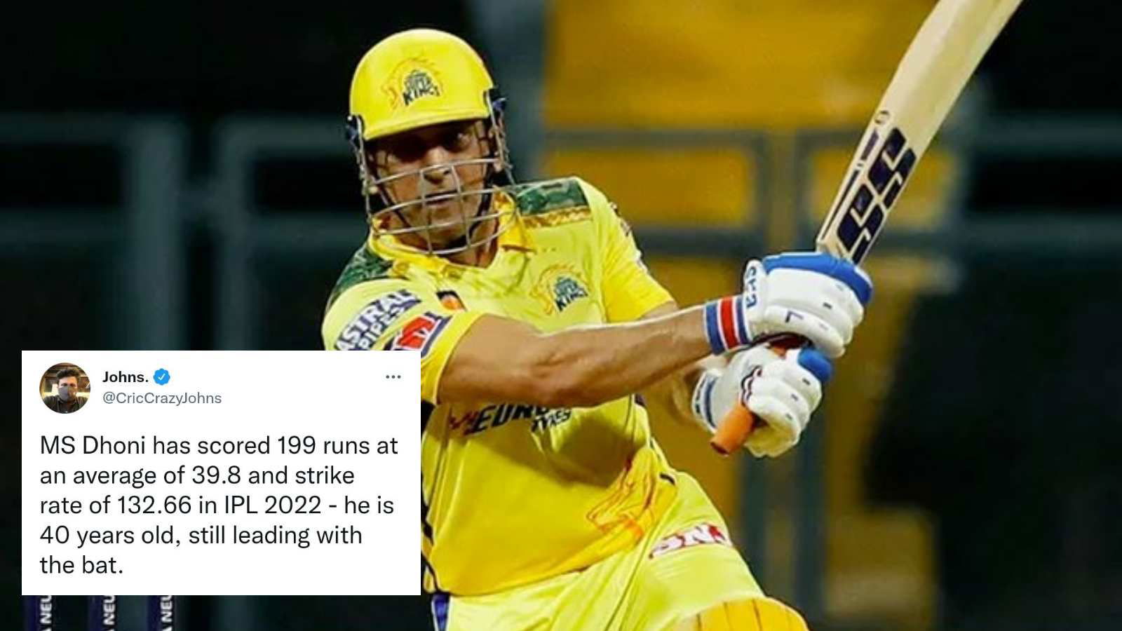 “Mr. Dependent”- MS Dhoni fights alone with 36* as Mumbai pack Chennai for a mere 97