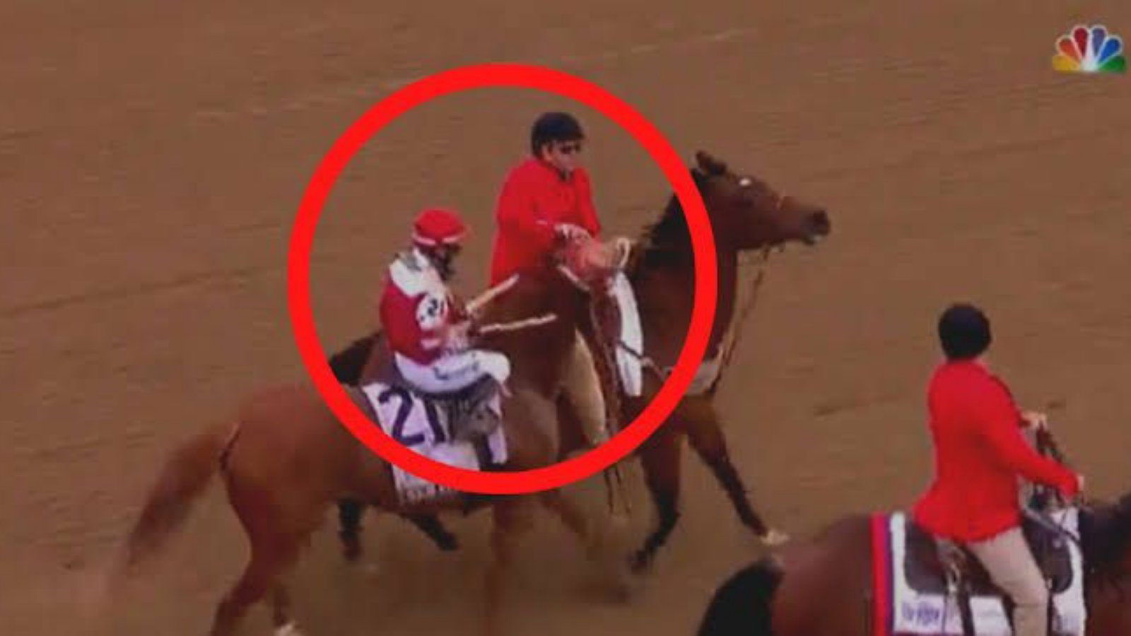 “Still trying to get this horse under control here”: Kentucky Derby-Winning Horse Rich Strike gets punched in the face