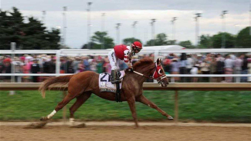 "Still trying to get this horse under control here": Kentucky Derby-Winning Horse Rich Strike gets punched in the face 1 Rich Strike, Kentucky winning derby horse punched in the face