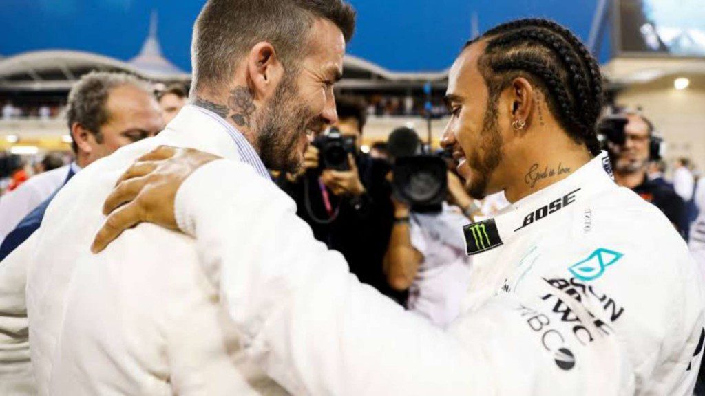 “I will always root for Lewis Hamilton,” Shawn Mendes shows his affection towards the Brit 1 Lewis Hamilton and David Beckham