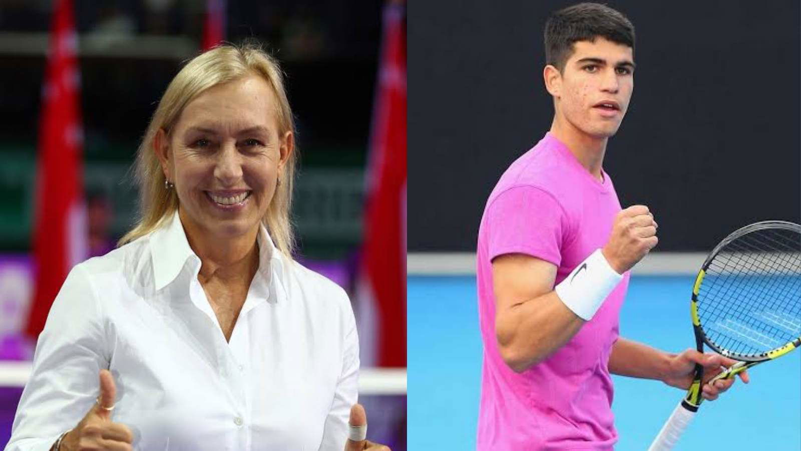 “He defies the laws of gravity on the court,” Martina Navratilova claims Carlos Alcaraz is better than Novak Djokovic