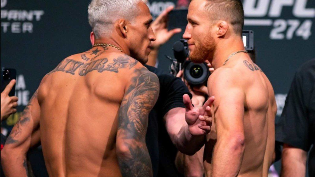 Justin Gaethje x Charles Oliveira