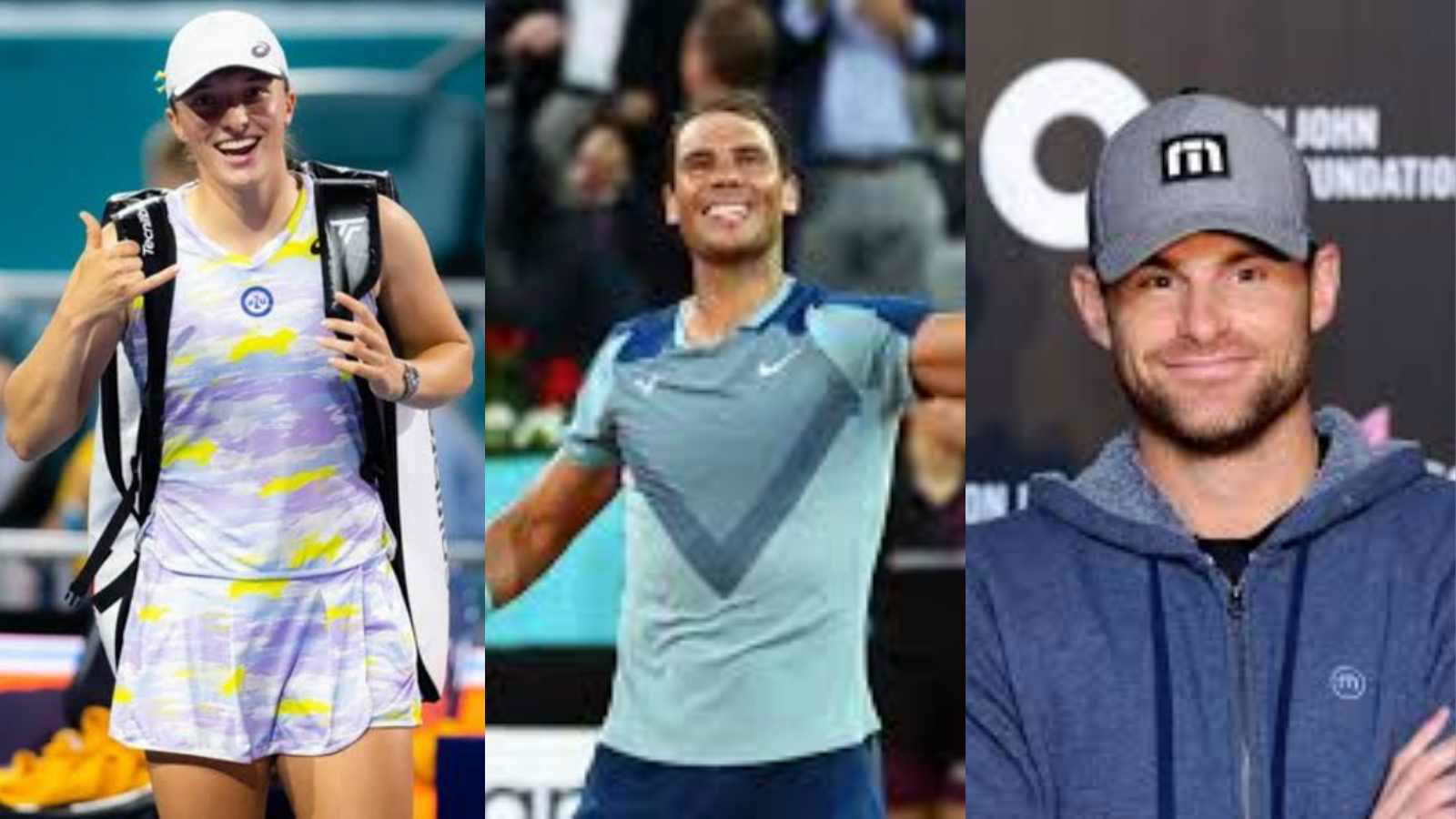 “The mutual respect that they have for each other transformed Iga Swiatek,” Andy Roddick credits the Pole’s rise to her friendship with Rafael Nadal