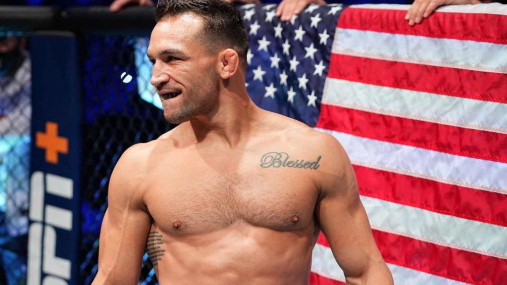 Michael Chandler unleashes inner Ric Flair on UFC debut