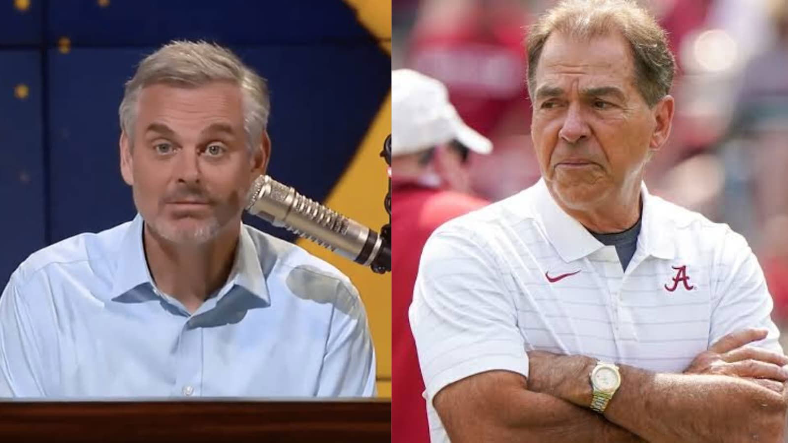 “Nick Saban needs to apologize,” Colin Cowherd slams Alabama coach over his feud with Jimbo Fisher