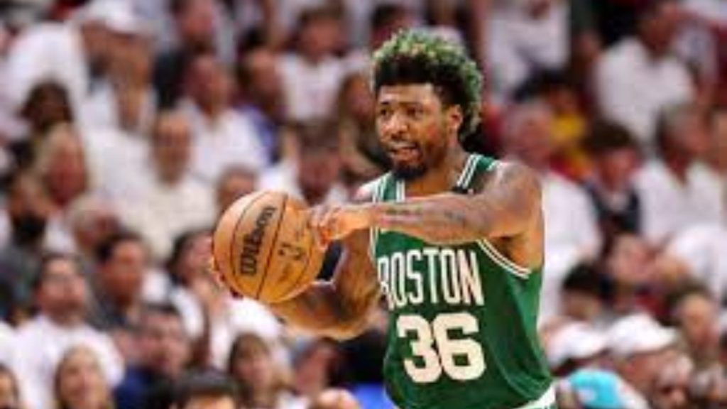 Marcus Smart calling Shots in Game 2 against Miami Heat