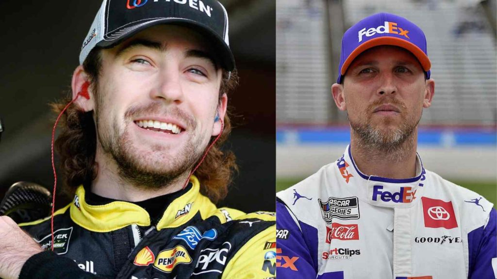 Denny Hamlin Explains the “Masterful” Factor That Earned Ryan Blaney the Daytona Win 1 denny hamlin