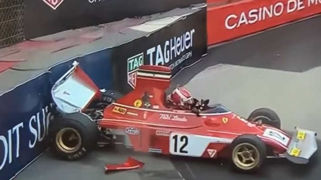 Charles Leclerc in a recent crash at the historic Monaco GP
Carlos Sainz
