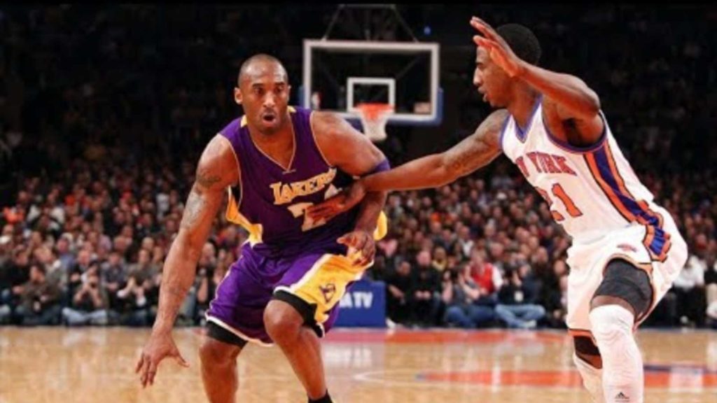 Kobe Bryant and Iman Shumpert