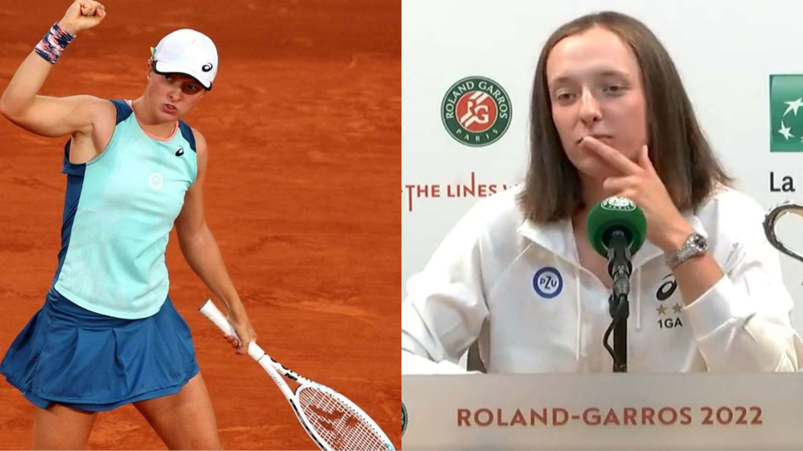 ‘When you go to a party?’ Iga Swiatek shuts up a reporter asking an untoward question after her French Open victory