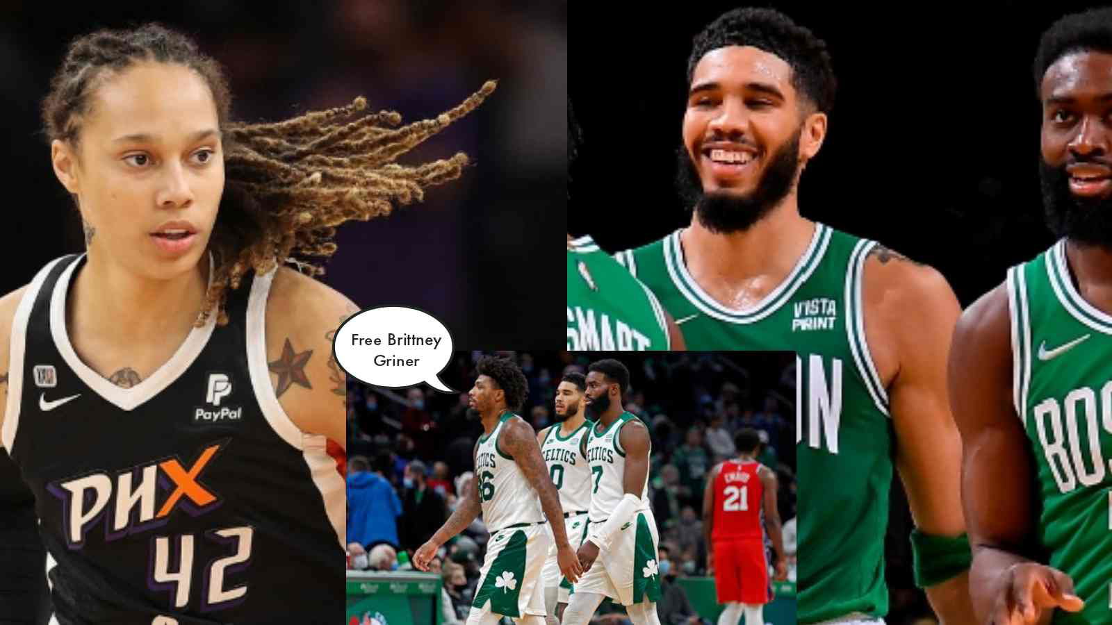 “Just want her back” Celtics player honor WNBA star Brittney Griner as she remains detained in Russia