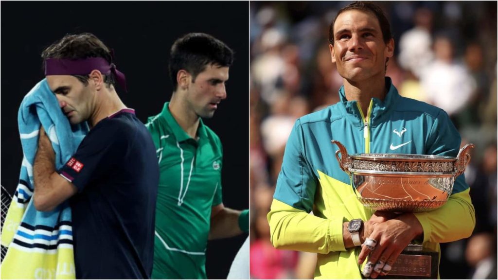 Roger Federer, Novak Djokovic, Rafael Nadal