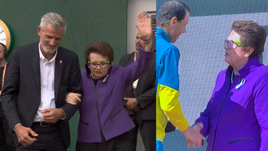 Billie Jean King and Rafael Nadal