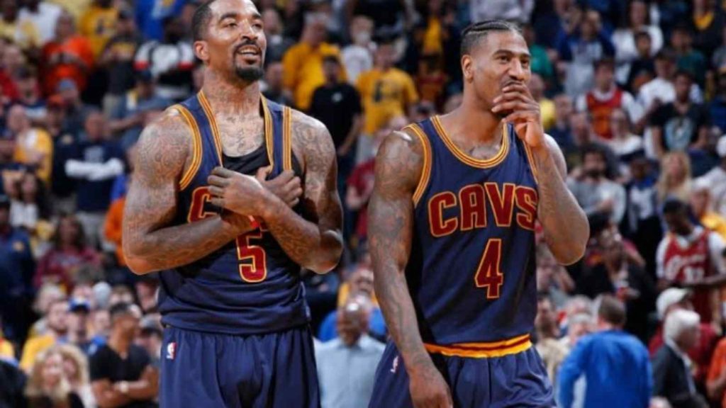 JR Smith and Iman Shumpert