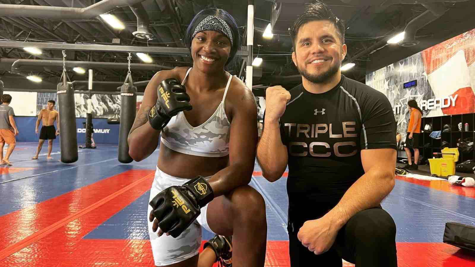 “Champions goating around”- Henry Cejudo shared footage of training sessions with Claressa Shields