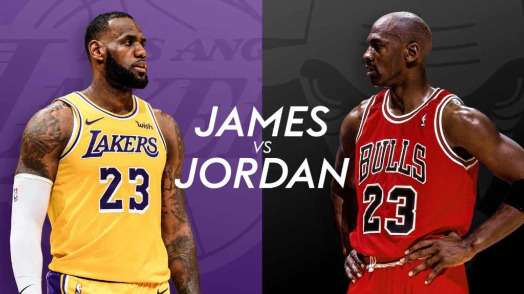 LeBron James vs Michael Jordan