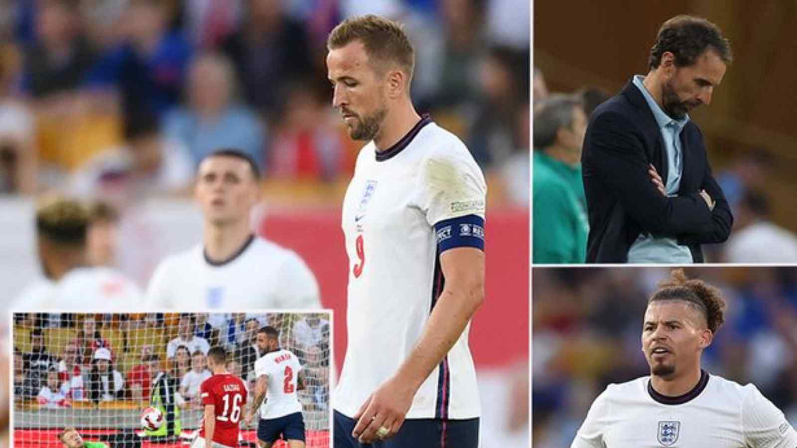 “Southgate Out”- Twitter reacts as England gets battered at home by Hungary marking its biggest defeat since 1964