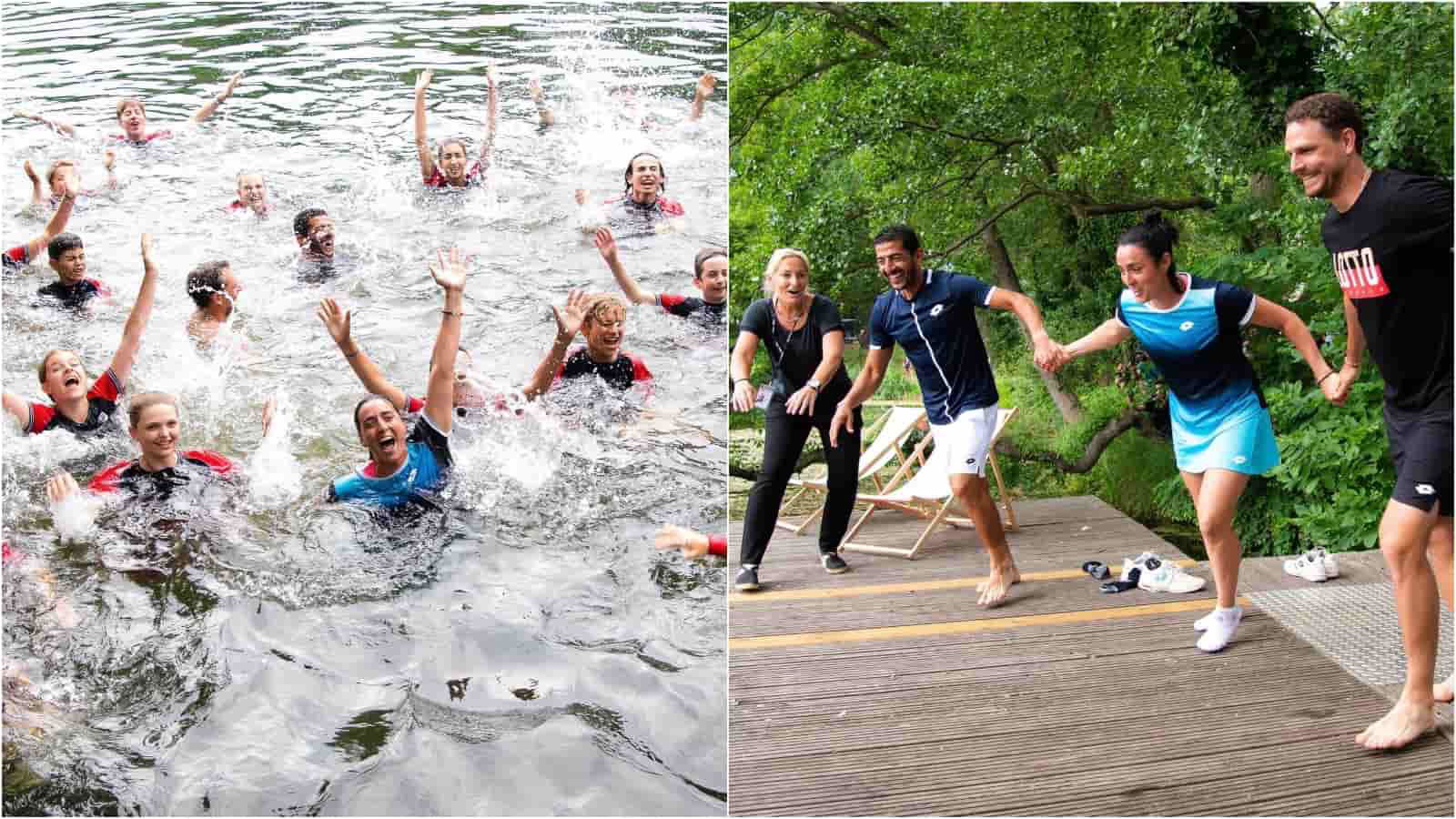 WATCH: Ons Jabeur and team take a celebratory dip to celebrate her Berlin Open title