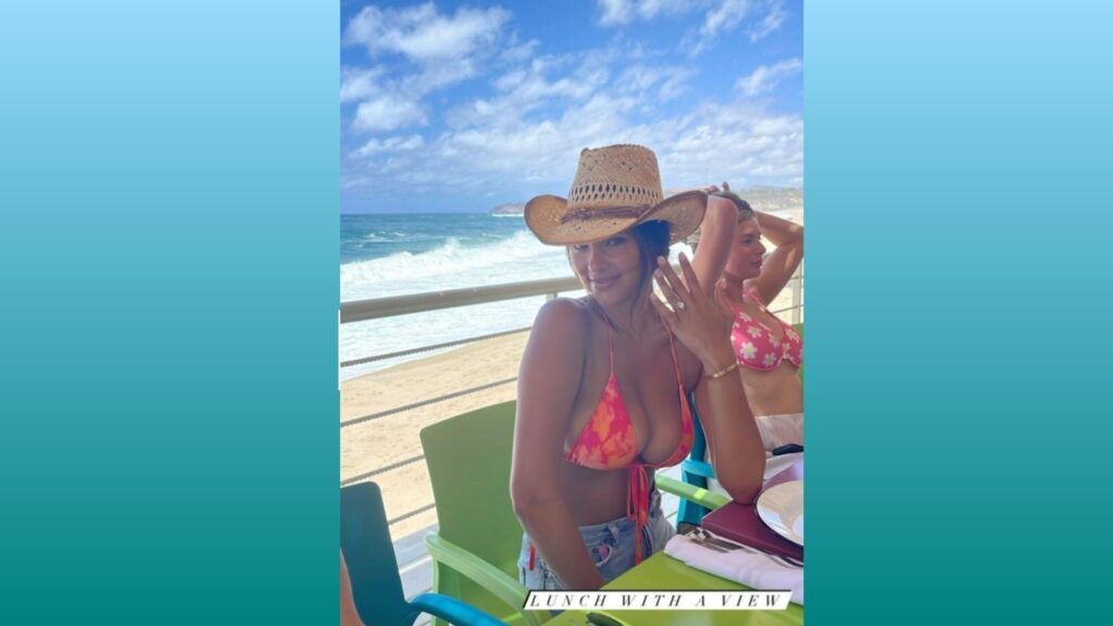 "Can't wait for forever with you," Jared Goff engaged with Sports Illustrated swimsuit model Christen Harper in a stunning beach setting 2 Jared Goff's fiancee