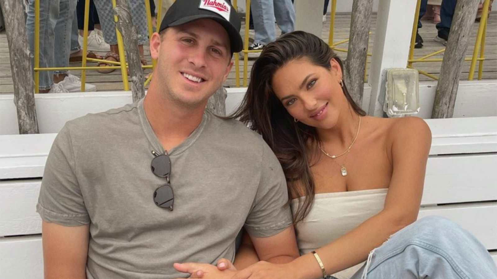 “Can’t wait for forever with you,” Jared Goff engaged with Sports Illustrated swimsuit model Christen Harper in a stunning beach setting