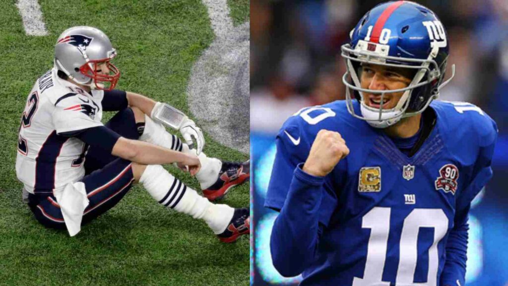 Tom Brady and Eli Manning