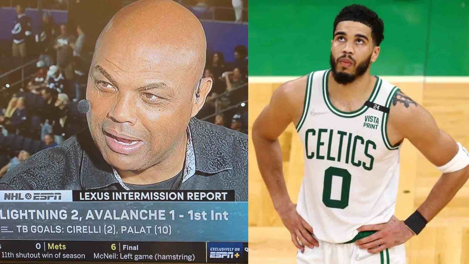 “That’s a regular turnover like JT” Charles Barkley hysterically disrespects Jayson Tatum during Stanley Cup broadcast