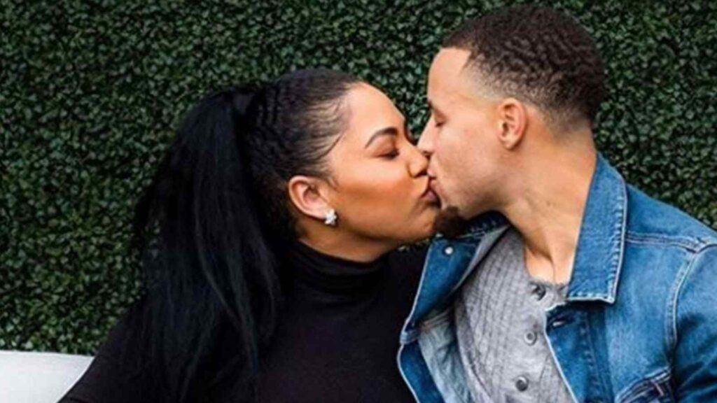 Stephen Curry and Ayesha Curry