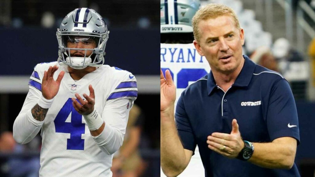 Jason Garrett and Dak Prescott