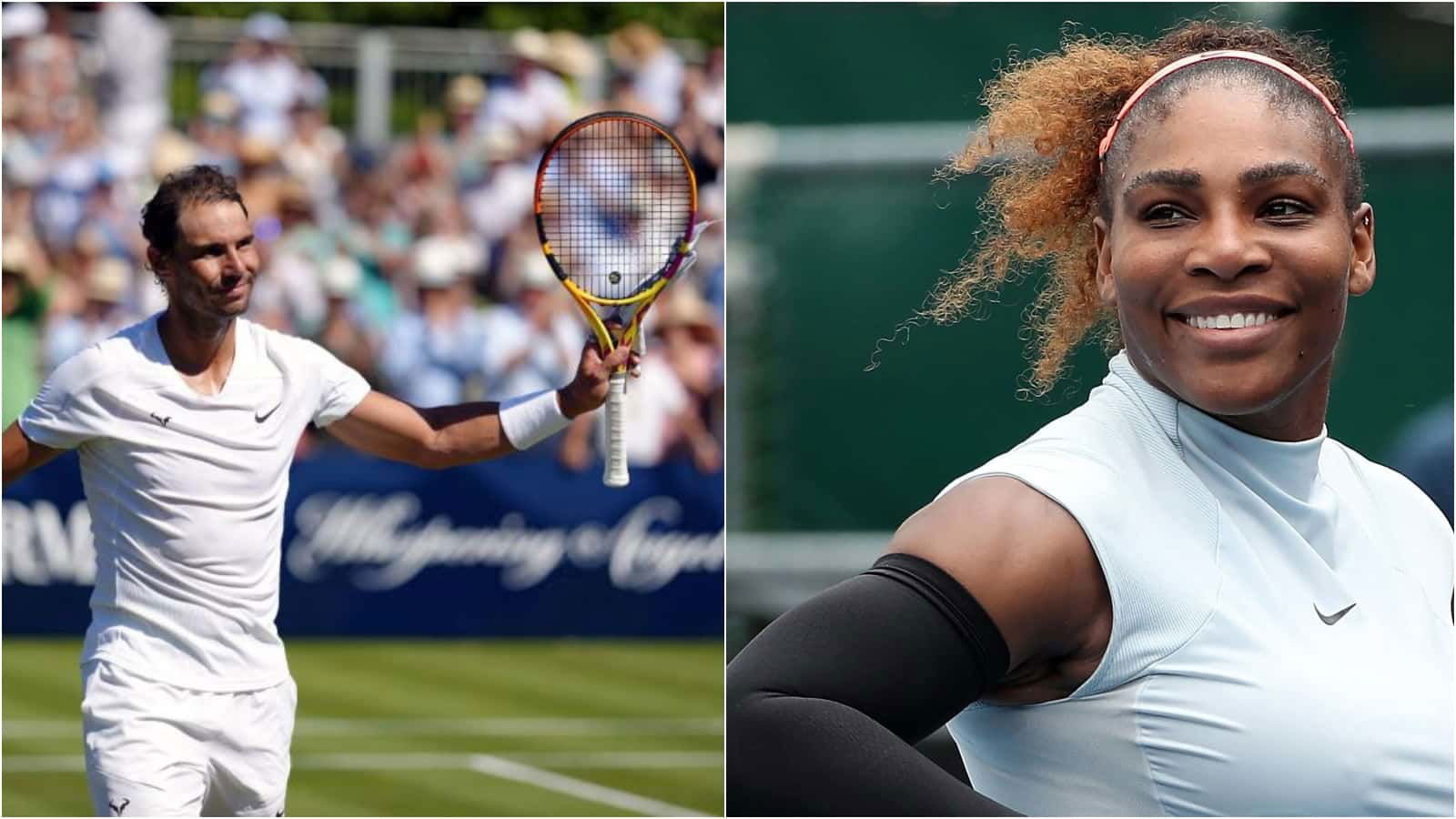 “I’m always rooting for Rafael Nadal” Serena Williams calls the Spaniard an inspiration after his feats this season