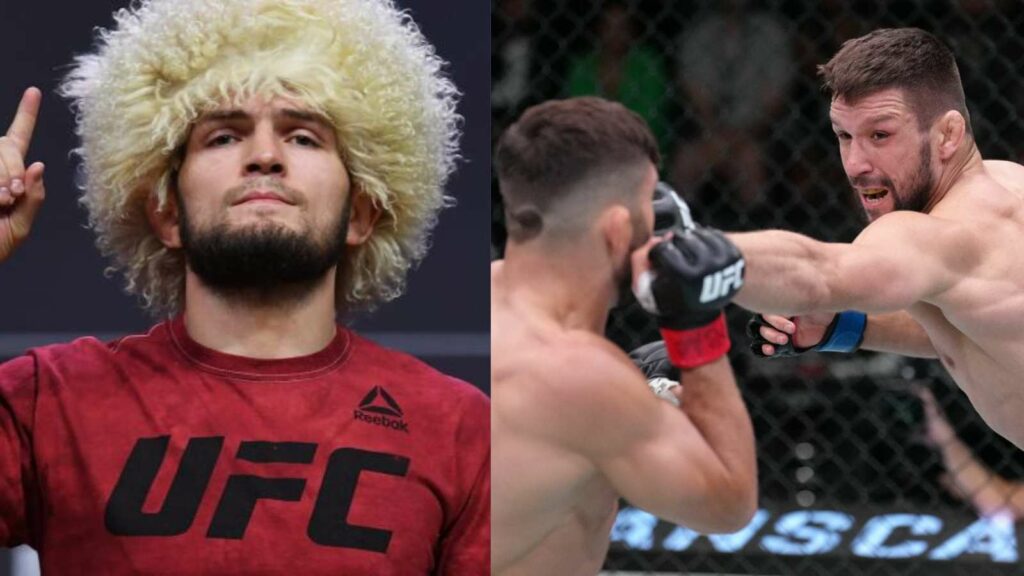 Khabib Nurmagomedov reacts to Mateusz Gamrot vs Arman Tsarukyan