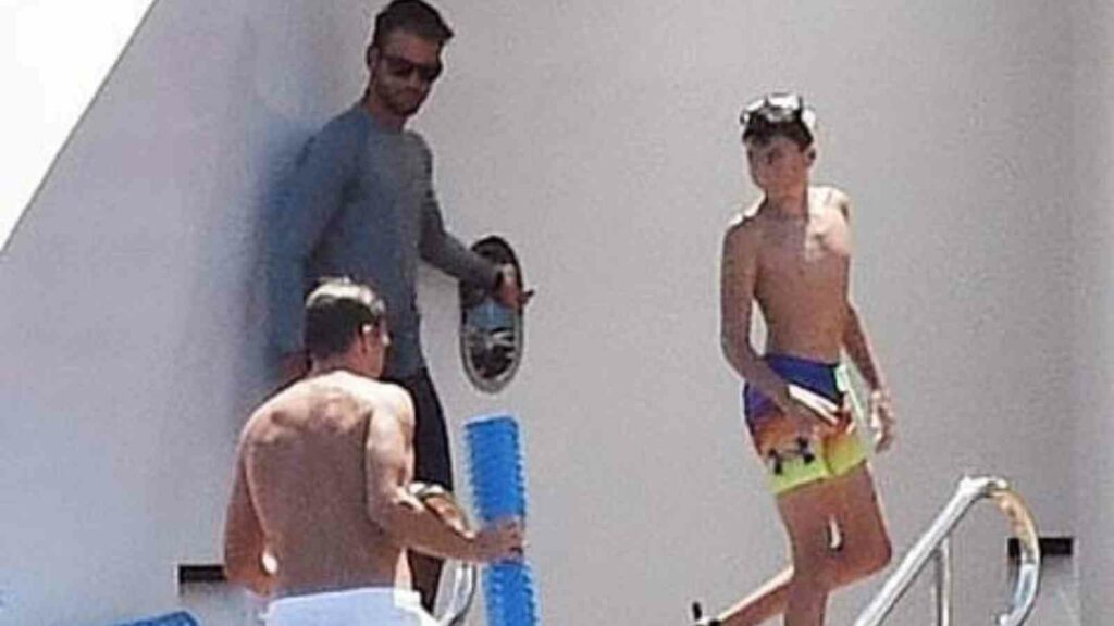"Dude is a fu*king GOAT": Tom Brady spotted working out on a yacht while vacationing in Italy 1 Adobe Express 20220704 1114270.4090026193219969