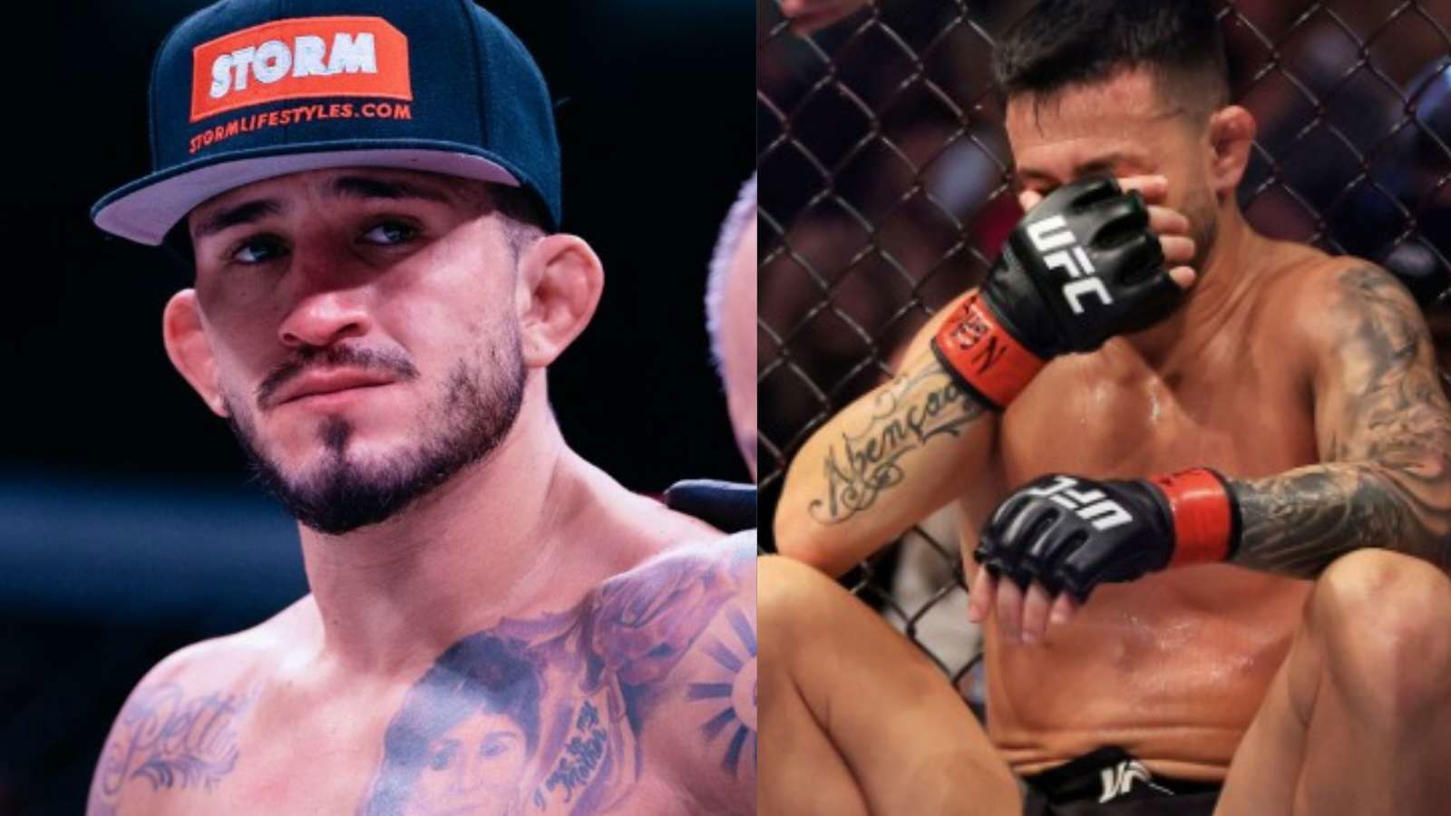 “Can’t fake that” Sergio Pettis defends Pedro Munhoz for not continuing after suffering a brutal eye poke at the hands of Sean O’Malley