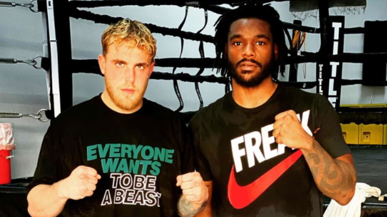 Jake Paul and Hasim Rahman Jr crossed paths, things became heated