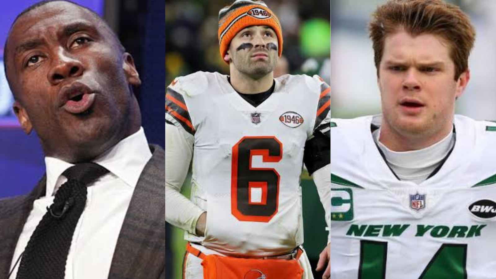 “He thinks he can beat Sam Darnold”: Shannon Sharpe reckons Baker Mayfield is making a big STATEMENT by taking $3.5M less in salary