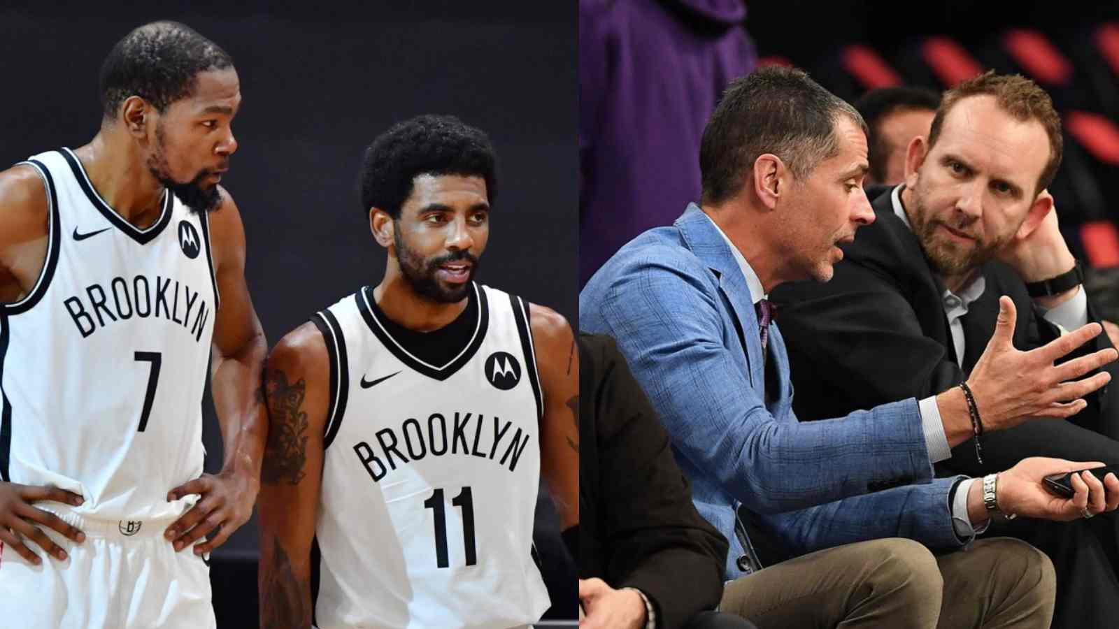 “Someone is getting traded this week” Kevin Durant and Kyrie Irving’s trade rumors pick pace after Sean Marks, Masai Ujiri, Rob Pelinka’s meet