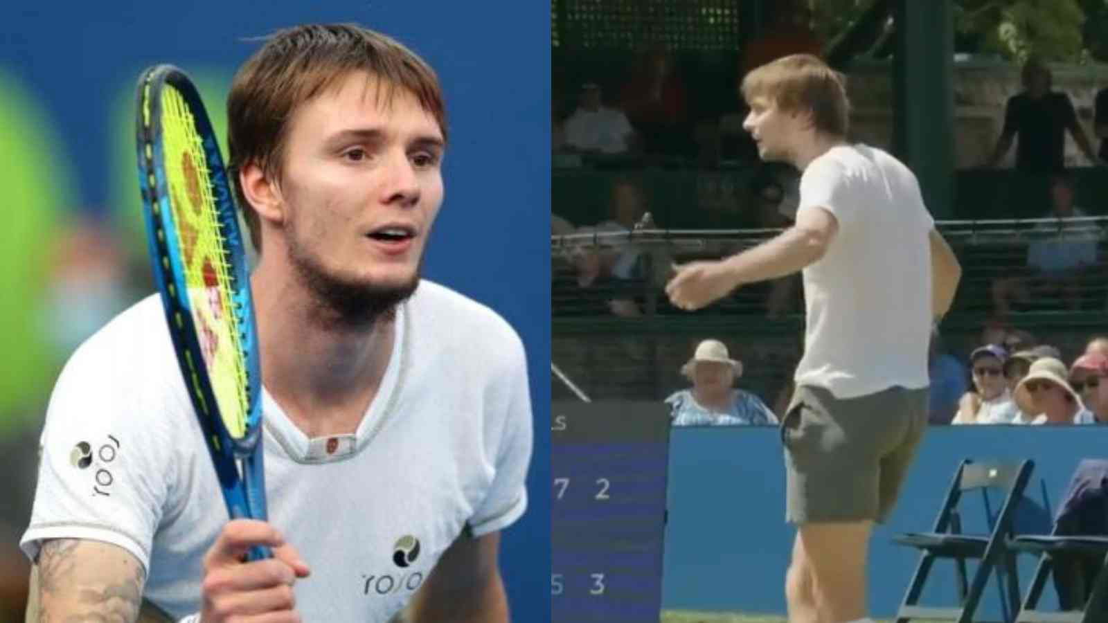 WATCH: “Are you a tennis player?” Alexander Bublik’s rant mid-match at Newport leaves fans in splits