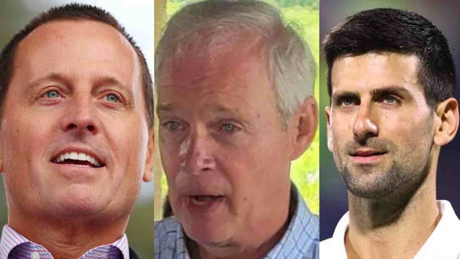 “The mandates are idiotic and pointless” Senator Ron Johnson supports Richard Grenell for letting Novak Djokovic participate in the US Open