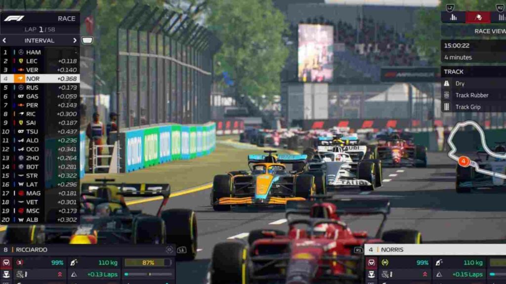 Max Verstappen and Lewis Hamilton jointly top the ratings in F1 Manager 2022 1 F1 Manager 2022