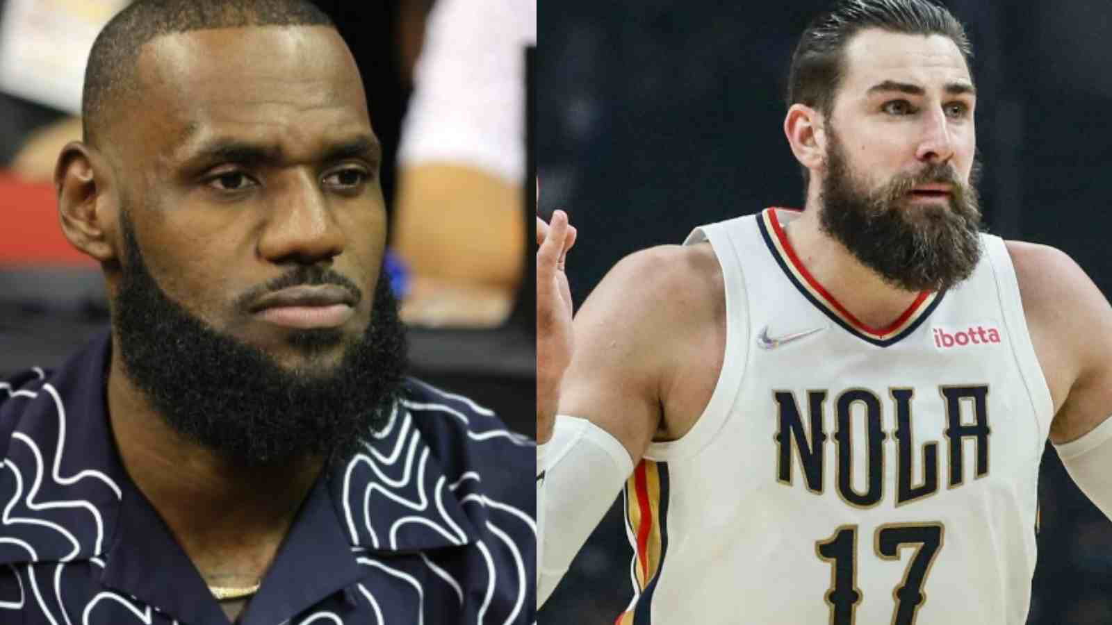 “He’s a crybaby” Jonas Valanciunas disrespects LeBron James in a game of charades as a FLOPPER