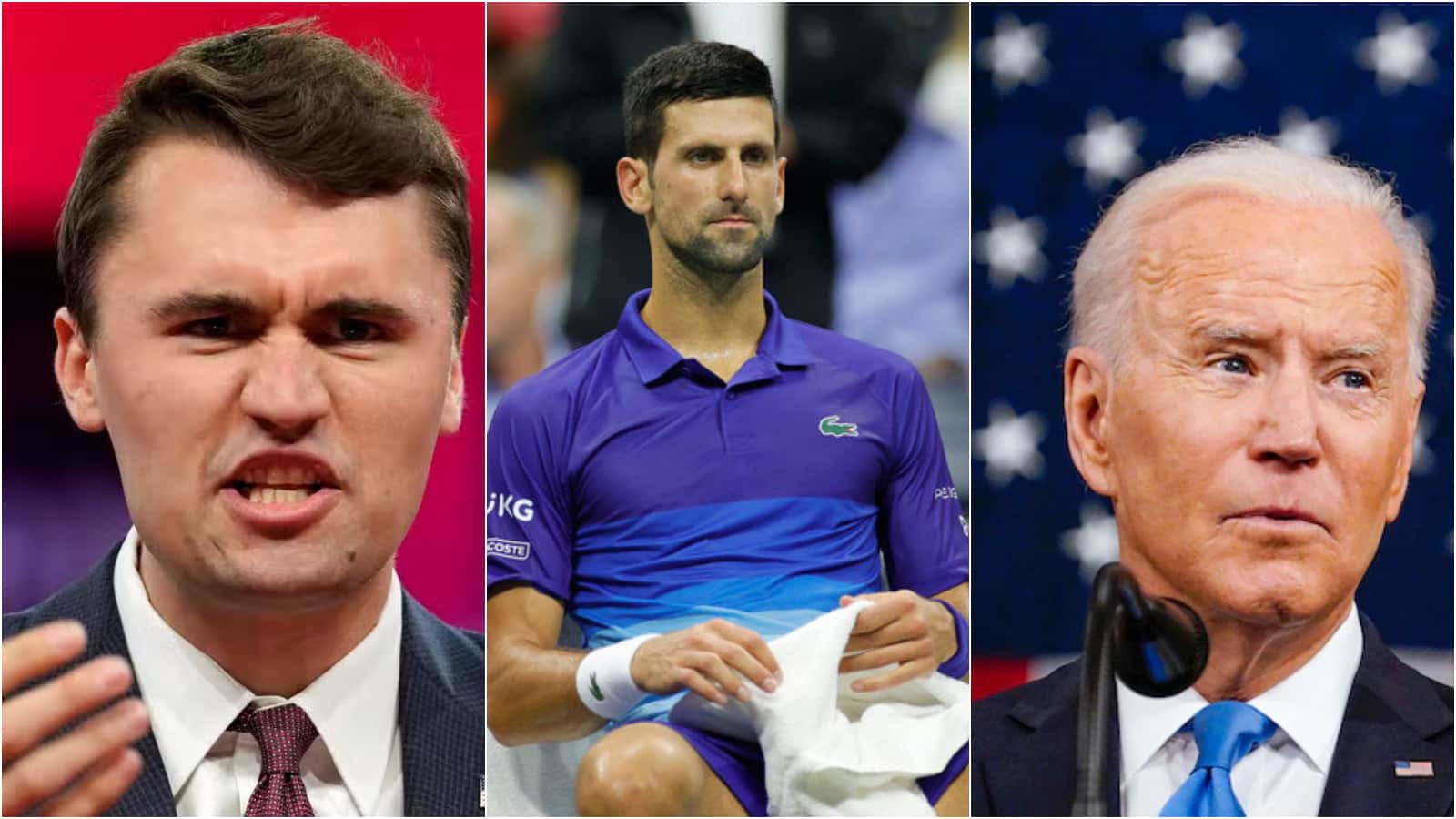 Political activist Charlie Kirk calls out the ‘disgraceful’ American government for not allowing Novak Djokovic to compete in the 2022 US Open