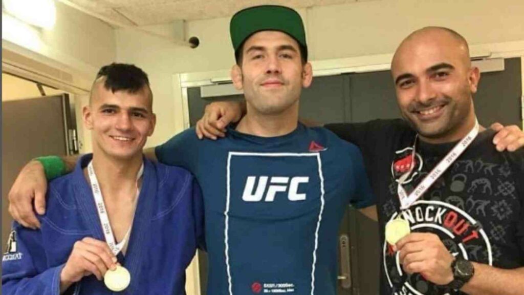 WATCH: Samuel Ilnicki lands a brutal head kick that shuts down his opponent at Golden Ticket Fight 1 Adobe Express 20220723 1345480
