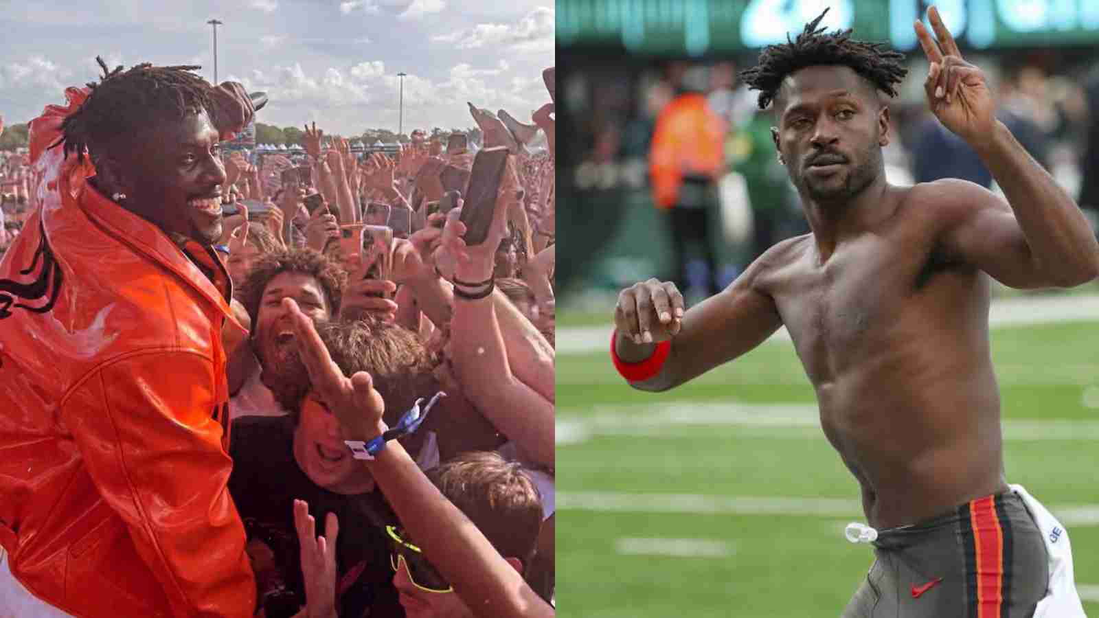 “He’s definitely smoking the Snoop Dogg KUSH”: Twitter goes bonkers after Antonio Brown performs at music festival in Miami