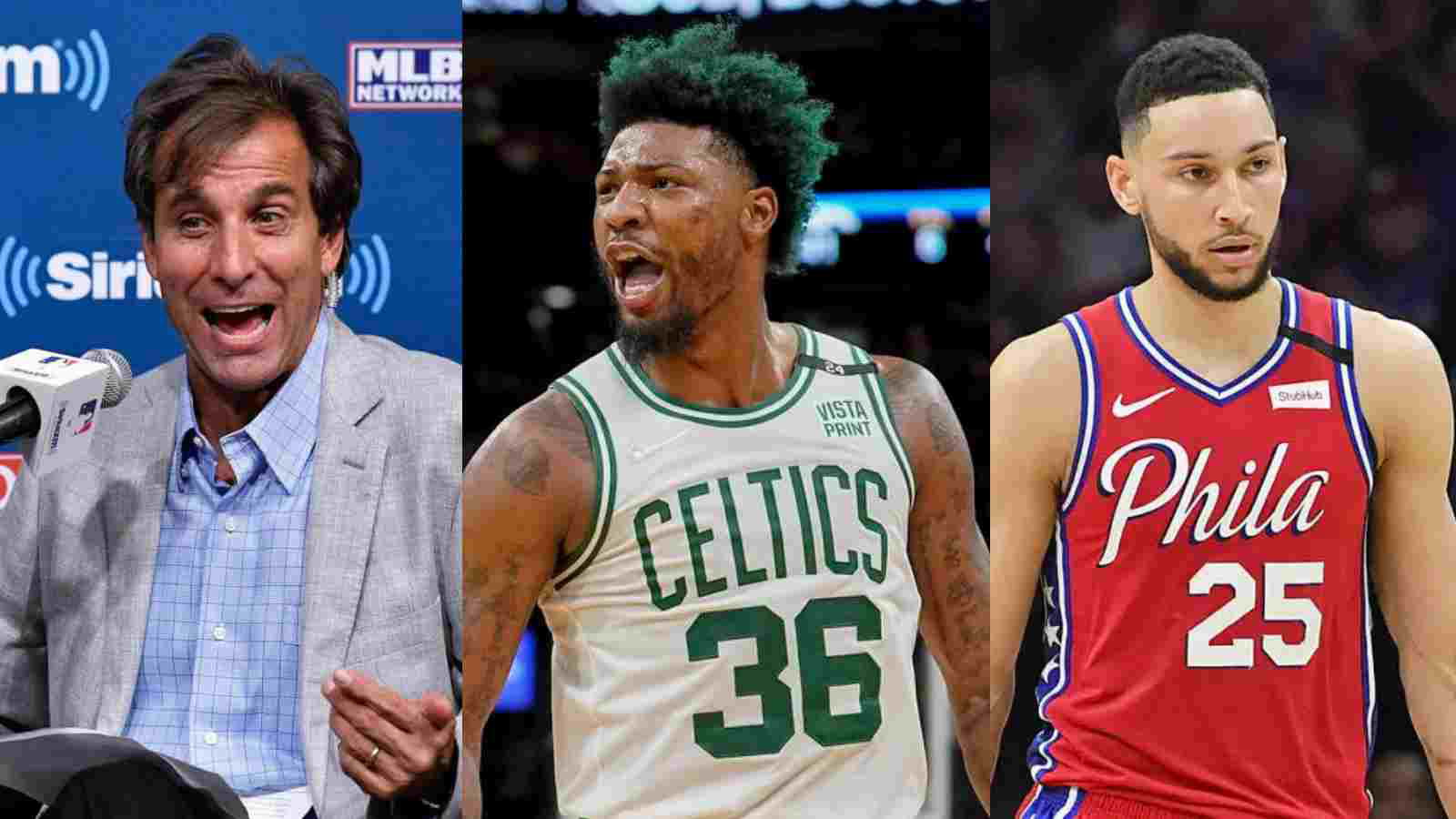 “Starting the game with two guys who can’t score” Chris ‘Mad Dog’ Russo believes Marcus Smart and Ben Simmons’ pairing would be a huge FAIL in Brooklyn