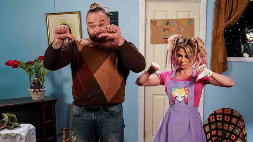 “I don’t know really”- Alexa Bliss reveals she doesn’t know what future holds for her character in WWE 1 Alexa Bliss and The Fiend Bray Wyatt during their Fire Fly house Gimmick.