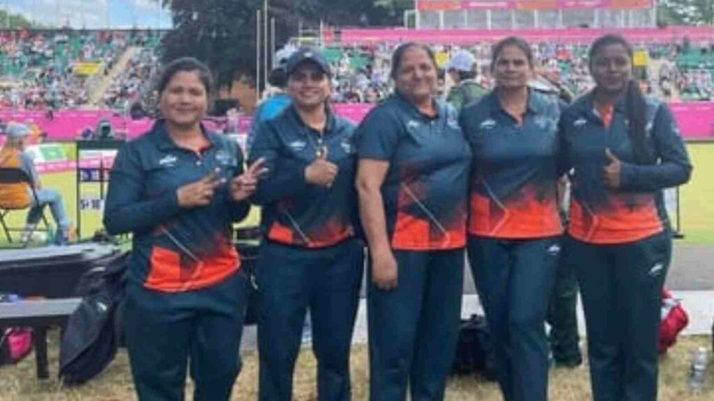 Indian women's Lawn Bowls team